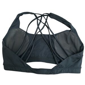 Victoria Sport Women's Black Strappy Bralette Bra, Large